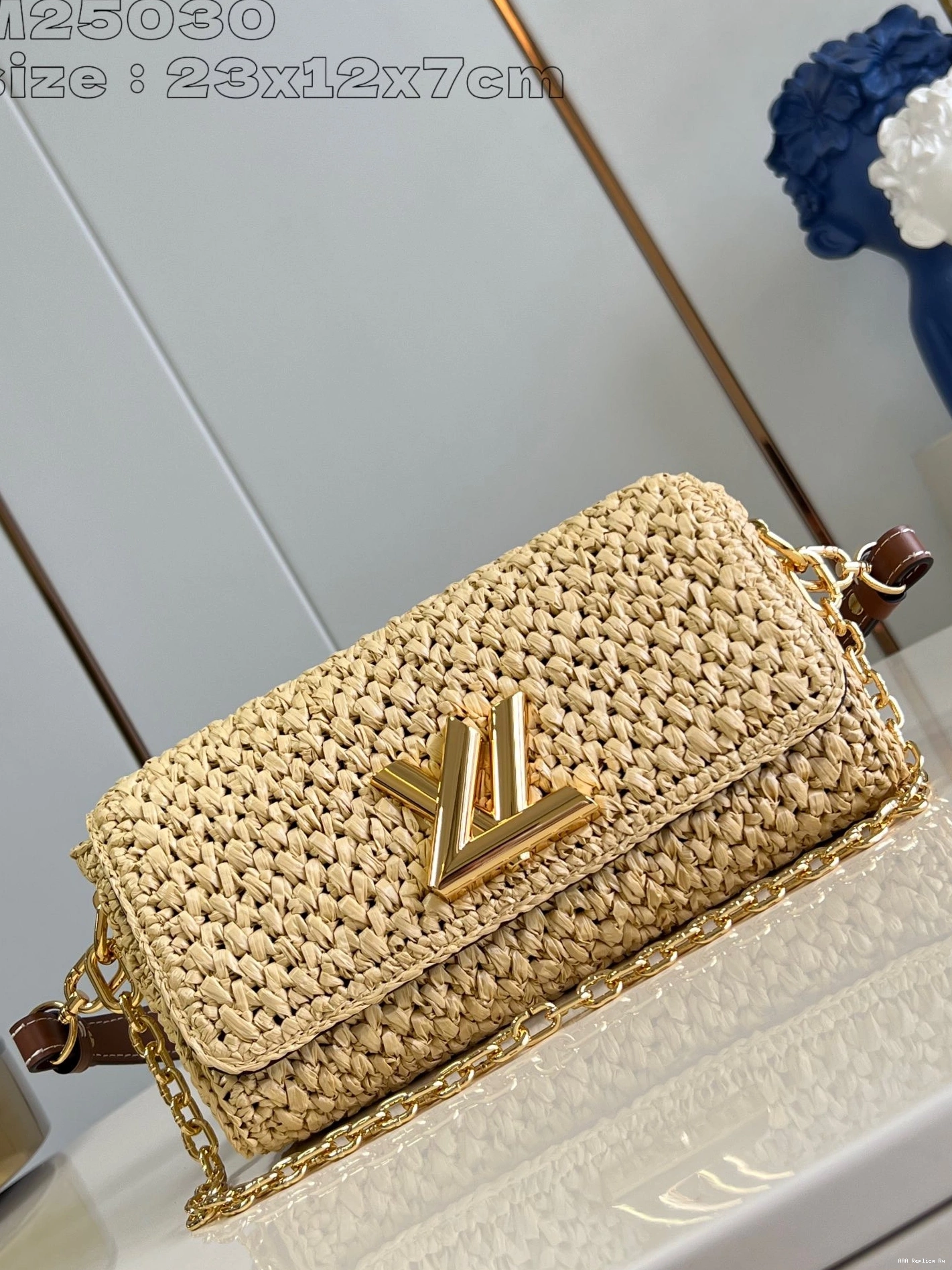 AAA Replica Ru LOUIS VUITTON West-23.5*12*7CM Twist 0803